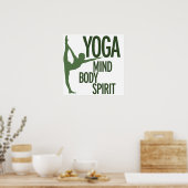 YOGA POSTER (Küche)