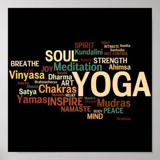 YOGA Poster (Vorne)
