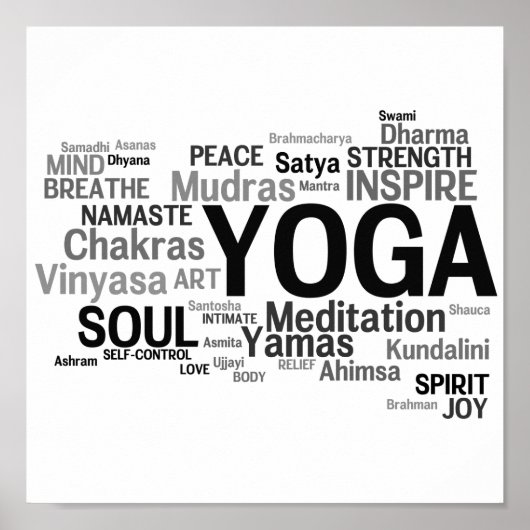 YOGA Poster (Vorne)