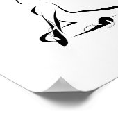 Yoga-Poster Poster (Ecke)