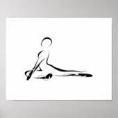 Yoga-Poster Poster (Vorne)