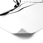 Yoga-Poster Poster (Ecke)