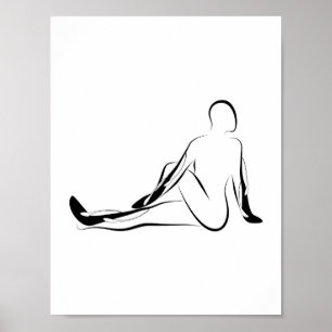 Yoga-Poster Poster