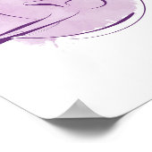 Yoga-Poster Poster (Ecke)