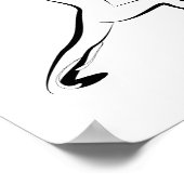 Yoga-Poster Poster (Ecke)