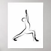 Yoga-Poster Poster (Vorne)