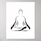 Yoga-Poster Poster (Vorne)