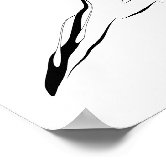 Yoga-Poster Poster (Ecke)