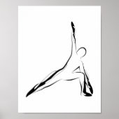 Yoga-Poster Poster (Vorne)