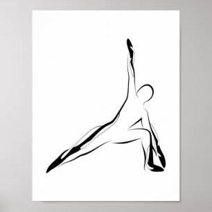 Yoga-Poster Poster