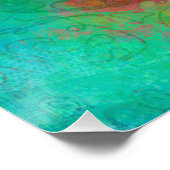 Yoga-Poster Poster (Ecke)