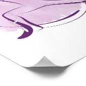 Yoga-Poster Poster (Ecke)