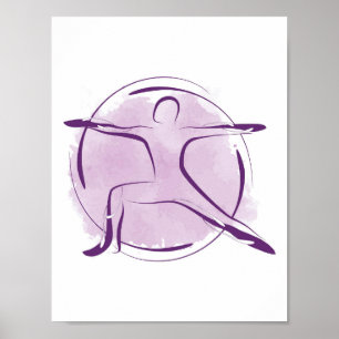 Yoga-Poster Poster