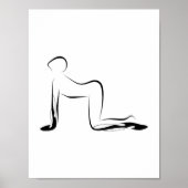 Yoga-Poster Poster (Vorne)