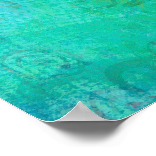 Yoga-Poster Poster (Ecke)