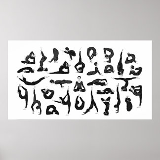 Yoga-Poster Poster