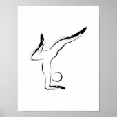 Yoga-Poster Poster (Vorne)
