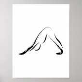 Yoga-Poster Poster (Vorne)
