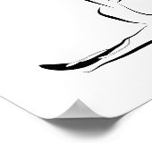 Yoga-Poster Poster (Ecke)