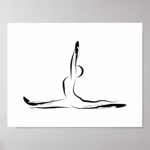 Yoga-Poster Poster