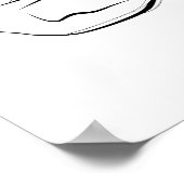 Yoga-Poster Poster (Ecke)