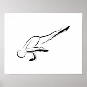 Yoga-Poster Poster (Vorne)