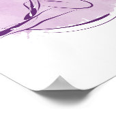 Yoga-Poster Poster (Ecke)