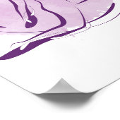 Yoga-Poster Poster (Ecke)