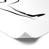 Yoga-Poster Poster (Ecke)