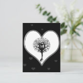 Yoga Postkarte (Stehend Vorderseite)