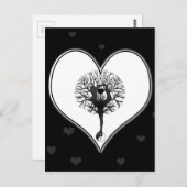 Yoga Postkarte (Vorne/Hinten)