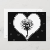 Yoga Postkarte (Vorne/Hinten)