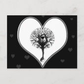 Yoga Postkarte (Vorderseite)