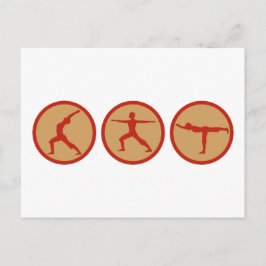 YOGA POSTKARTE
