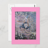 Yoga-Postkarte Postkarte (Vorne/Hinten)