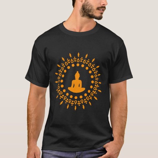 Yoga Print T-Shirt (Vorderseite)