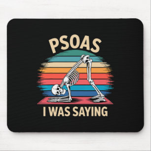 Yoga Psoas, wie ich schon sagte Mousepad