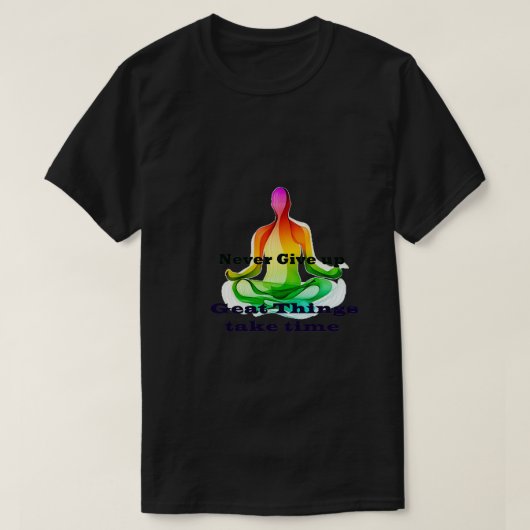 Yoga-Punkte T-Shirt (Design vorne)