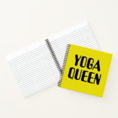 Yoga-Queen-Notebook Notizblock (Innenseite)