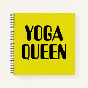 Yoga-Queen-Notebook Notizblock