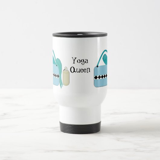 Yoga Queen Yoga Gear Design Reisebecher (Mittel)