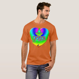 Yoga Rainbow Intended Heart T - Shirt