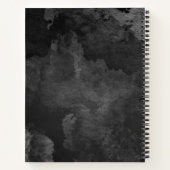 Yoga Reiki Einbeinige Königtaube-Pose Notizblock (Rückseite)