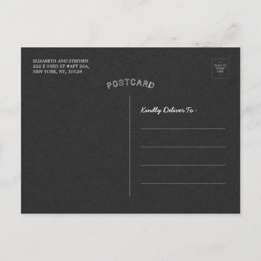 Yoga Reiki Einbeinige Königtaube-Pose Postkarte (Rückseite)