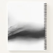 Yoga Reiki Einbeinige Königtaube Pose Wasserfarbe Notizblock (Rückseite)