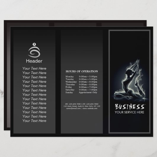 Yoga Reiki Instructor Pose (Vorne/Hinten)