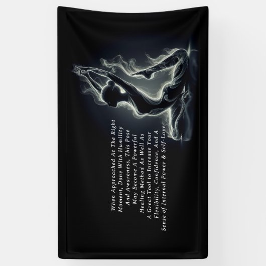 Yoga Reiki Instructor Pose Banner (Vertikal)