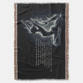 Yoga Reiki Instructor Pose Decke (Vorderseite Vertikal)