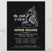 Yoga Reiki Instructor Pose Flyer (Vorne)