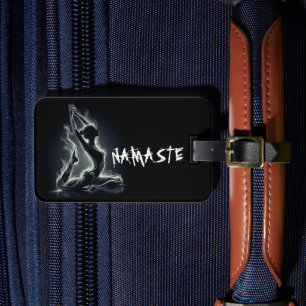 Yoga Reiki Instructor Pose Gepäckanhänger